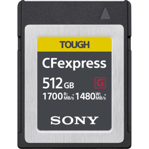 Sony 512GB CFexpress Type B TOUGH Memory Card