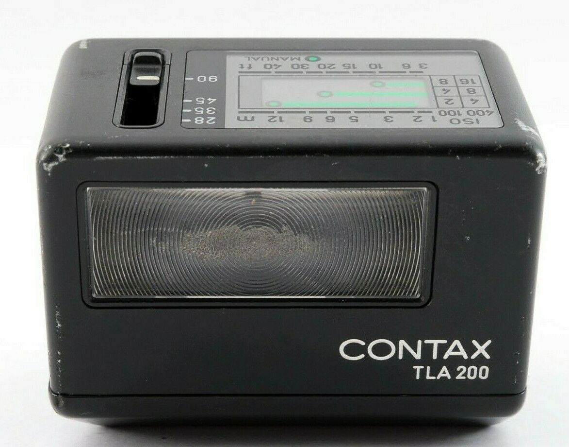 Used Contax TLA 200 Flash Black - Used Very Good