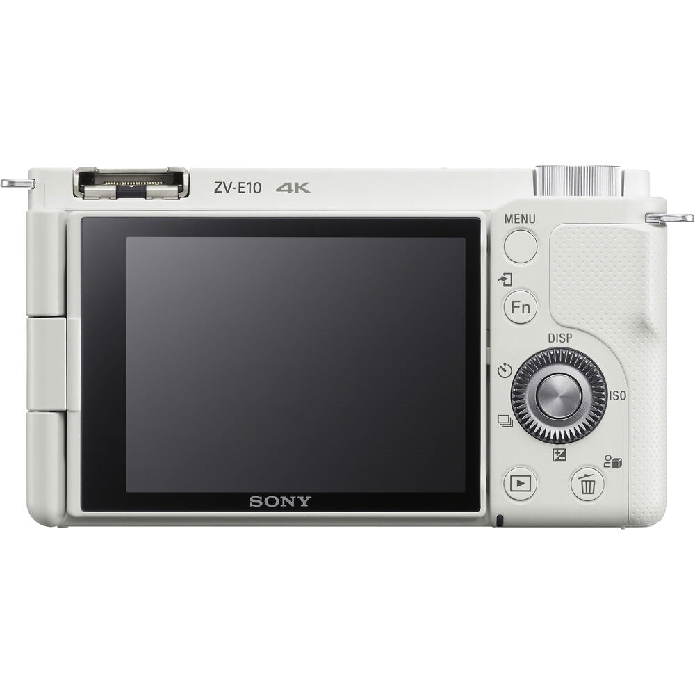 Sony ZV-E10 Mirrorless Camera | Body Only, White