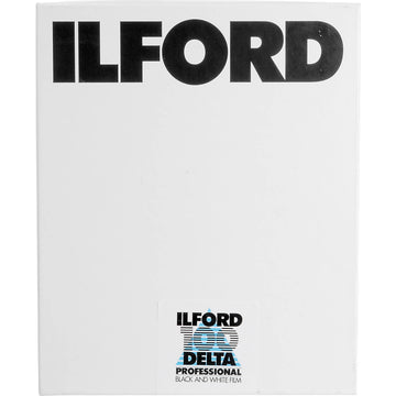 Ilford Delta 100 Professional Black and White Negative Film | 4 x 5", 100 Sheets