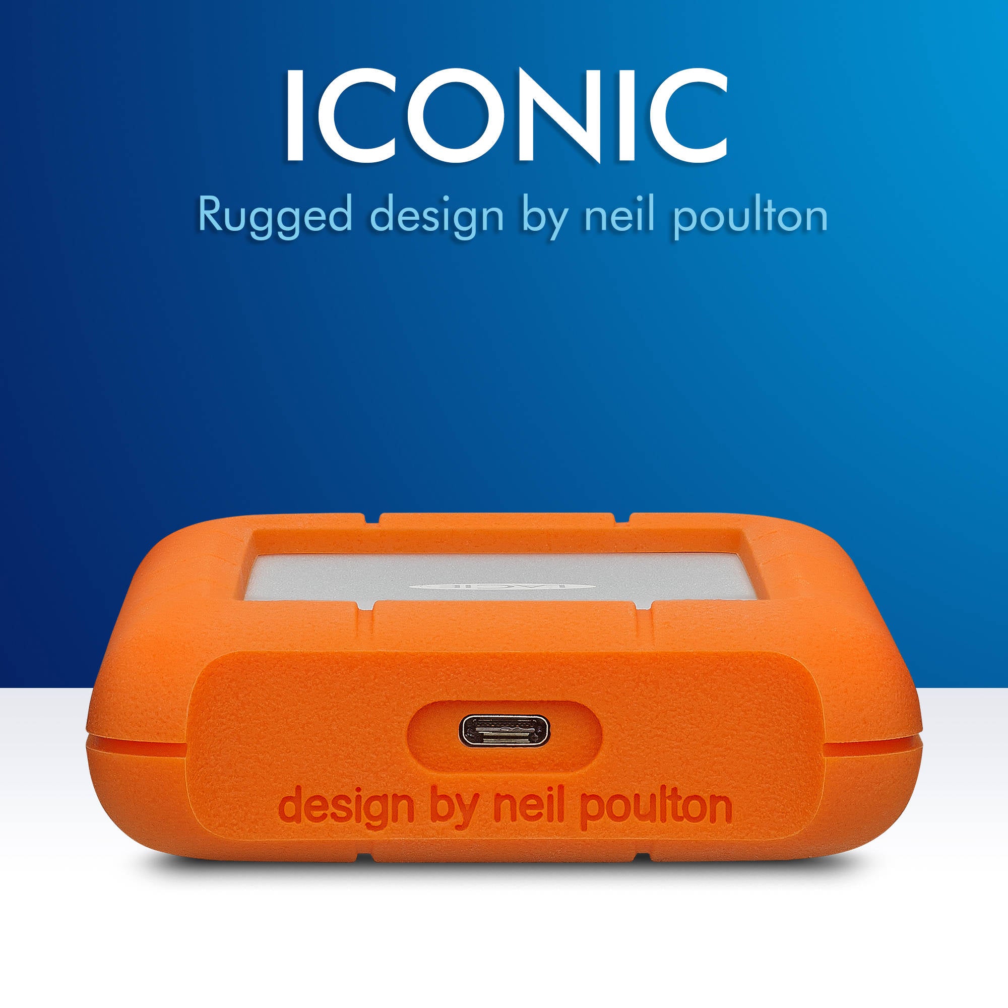 LaCie 5TB Rugged USB 3.1 Gen 1 Type-C External Hard Drive