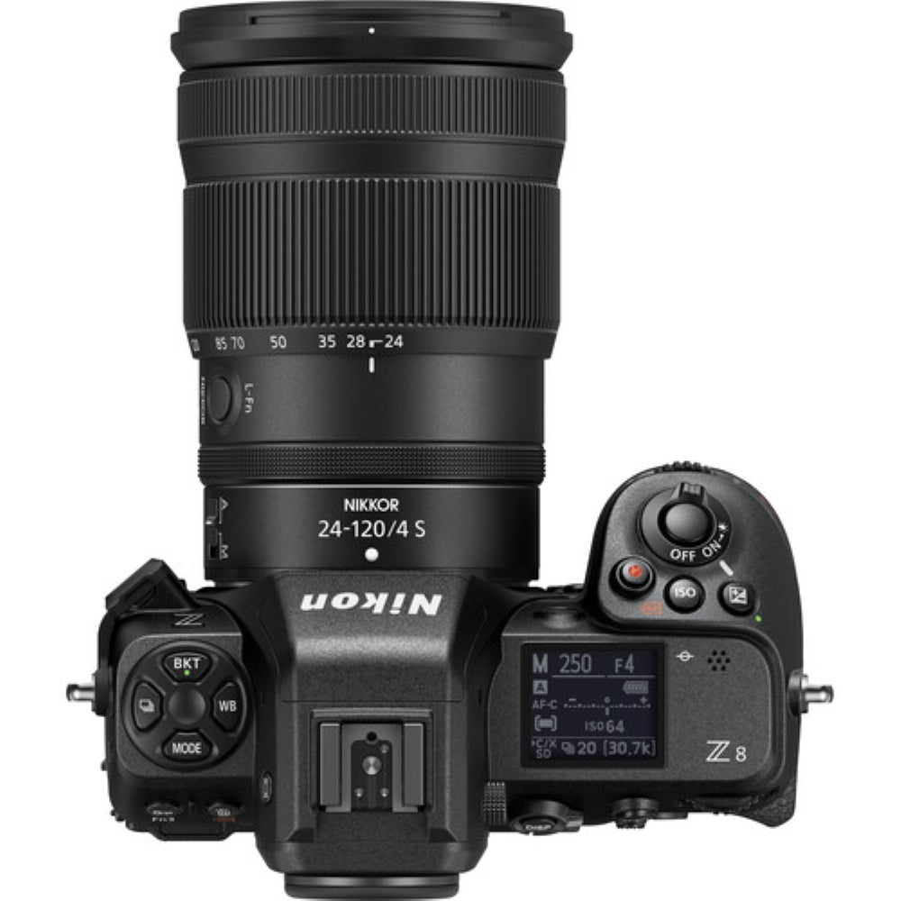 Nikon Z8 Mirrorless Camera with 24-120mm f/4 Lens