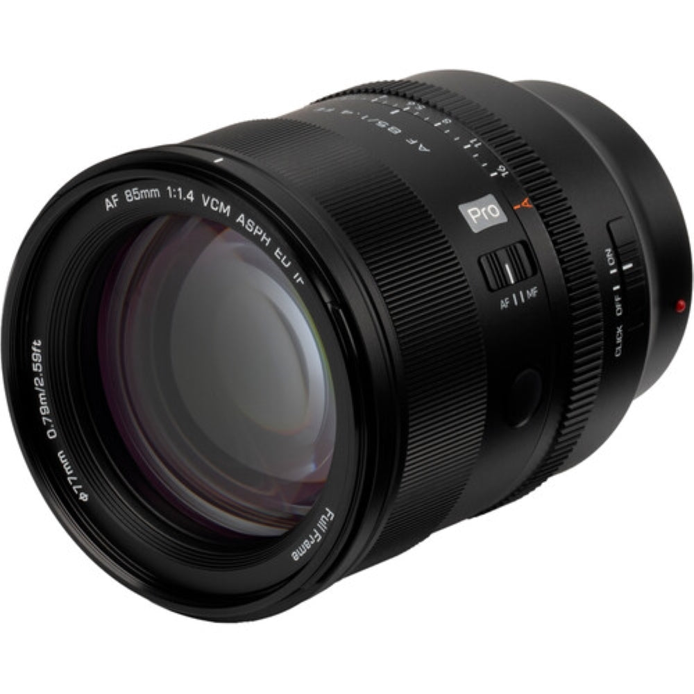 Viltrox AF 85mm f/1.4 Pro FE Lens Compatible with Sony E Bundle with UV Filter + Lens Cap Keeper + Cleaning Kit + Cleaning Cloth (5 Items)