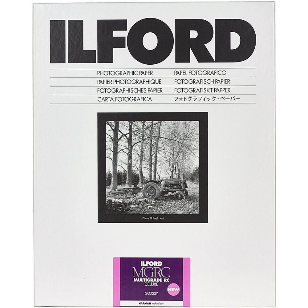 Ilford MULTIGRADE RC Deluxe Paper | Glossy, 8.5 x 11", 50 Sheets