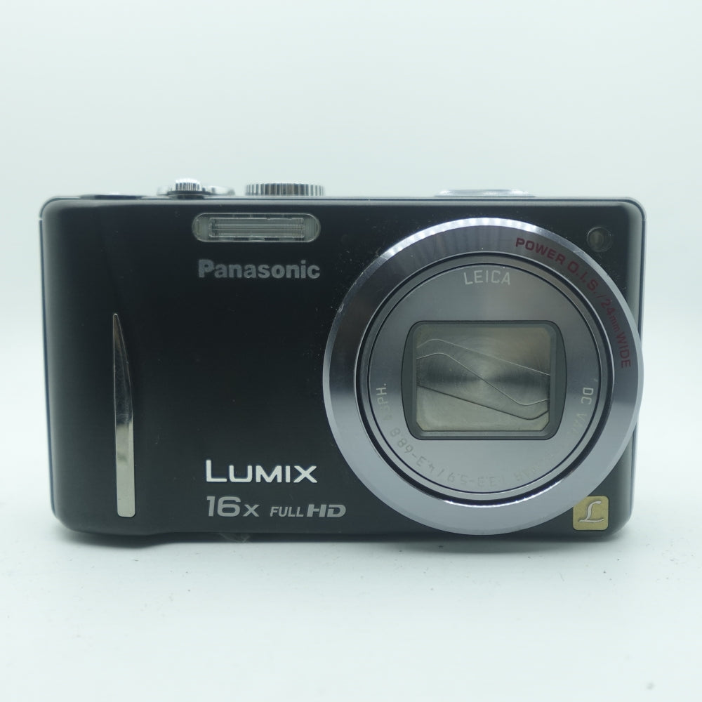 Used Panasonic Lumix DMC-ZS10 Digital Point and Shoot Camera | Black | U7