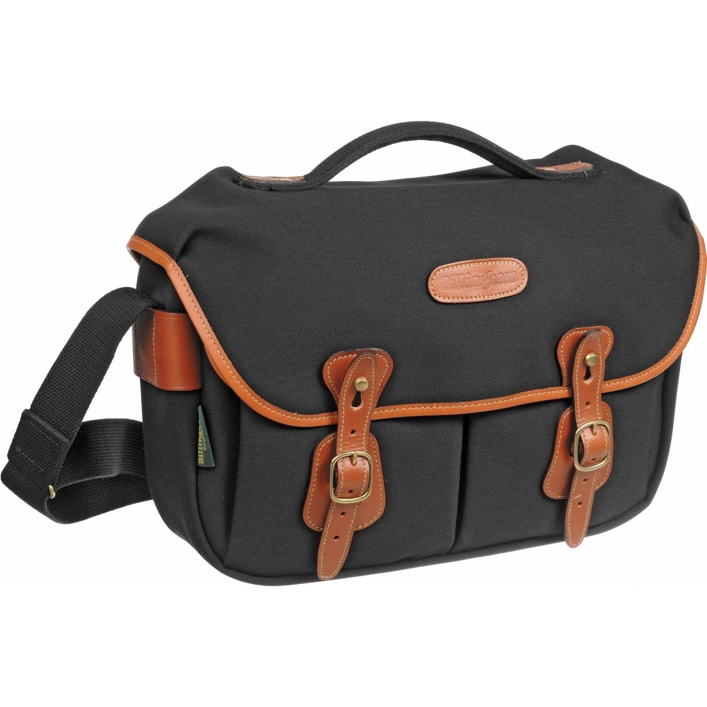 Billingham Hadley Pro Shoulder Bag | Black / Tan Leather