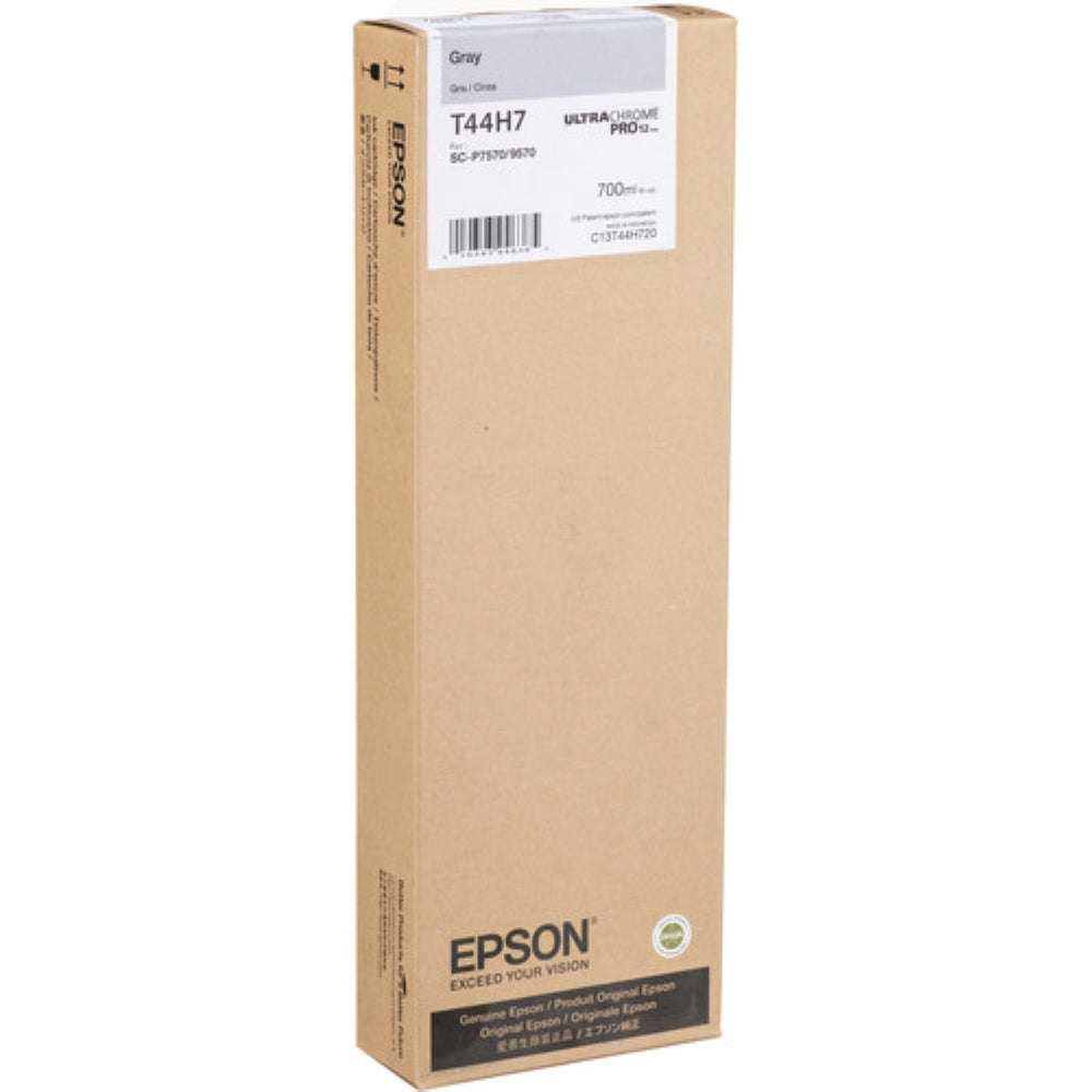 Epson UltraChrome PRO12 Gray Ink Cartridge | 700mL