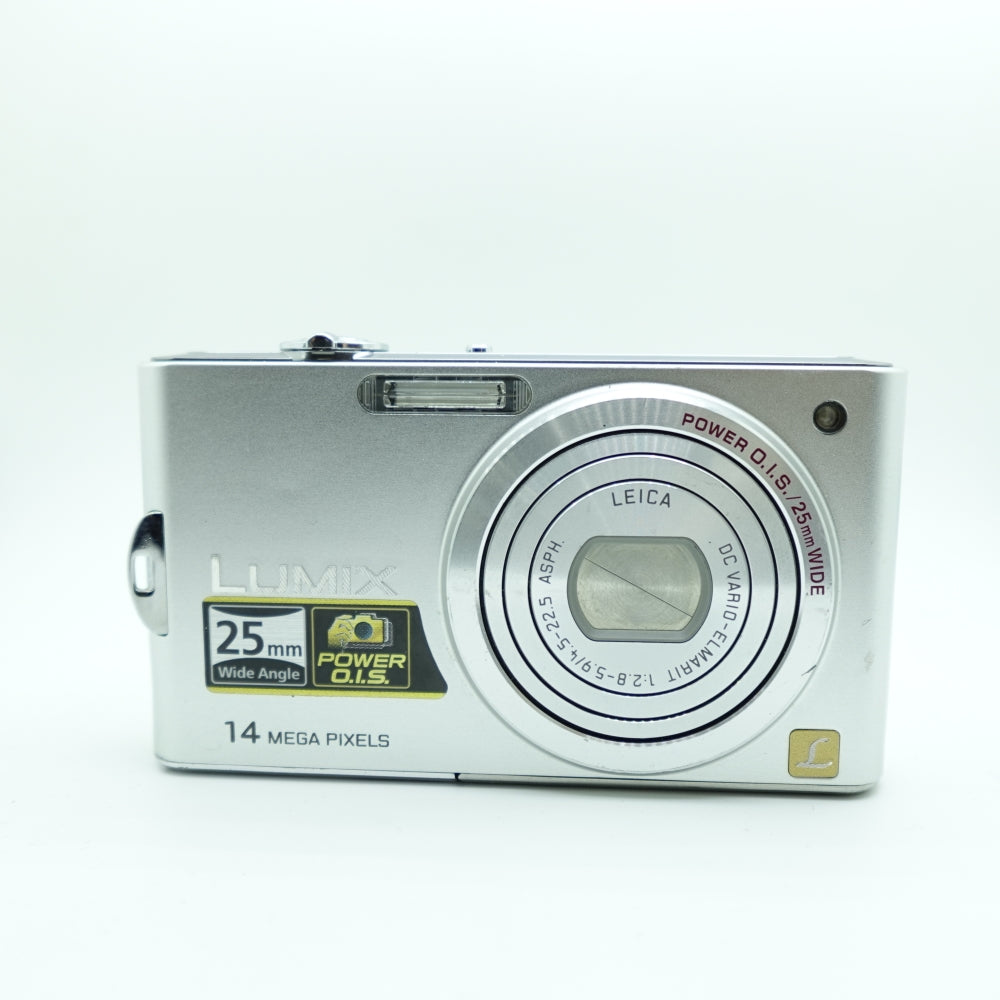 Used Panasonic Lumix DMC-FX66 Digital Point and Shoot Camera | SILVER | U8