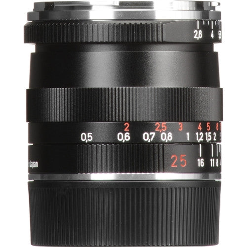 ZEISS Biogon T* 25mm f/2.8 ZM Lens | Black