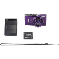 Canon PowerShot ELPH 360 HS Digital Camera | Purple