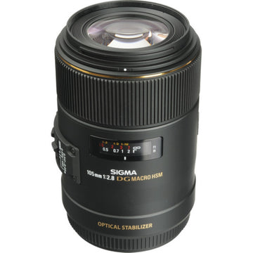Sigma 105mm f/2.8 EX DG OS HSM Macro Lens for Canon EF Mount