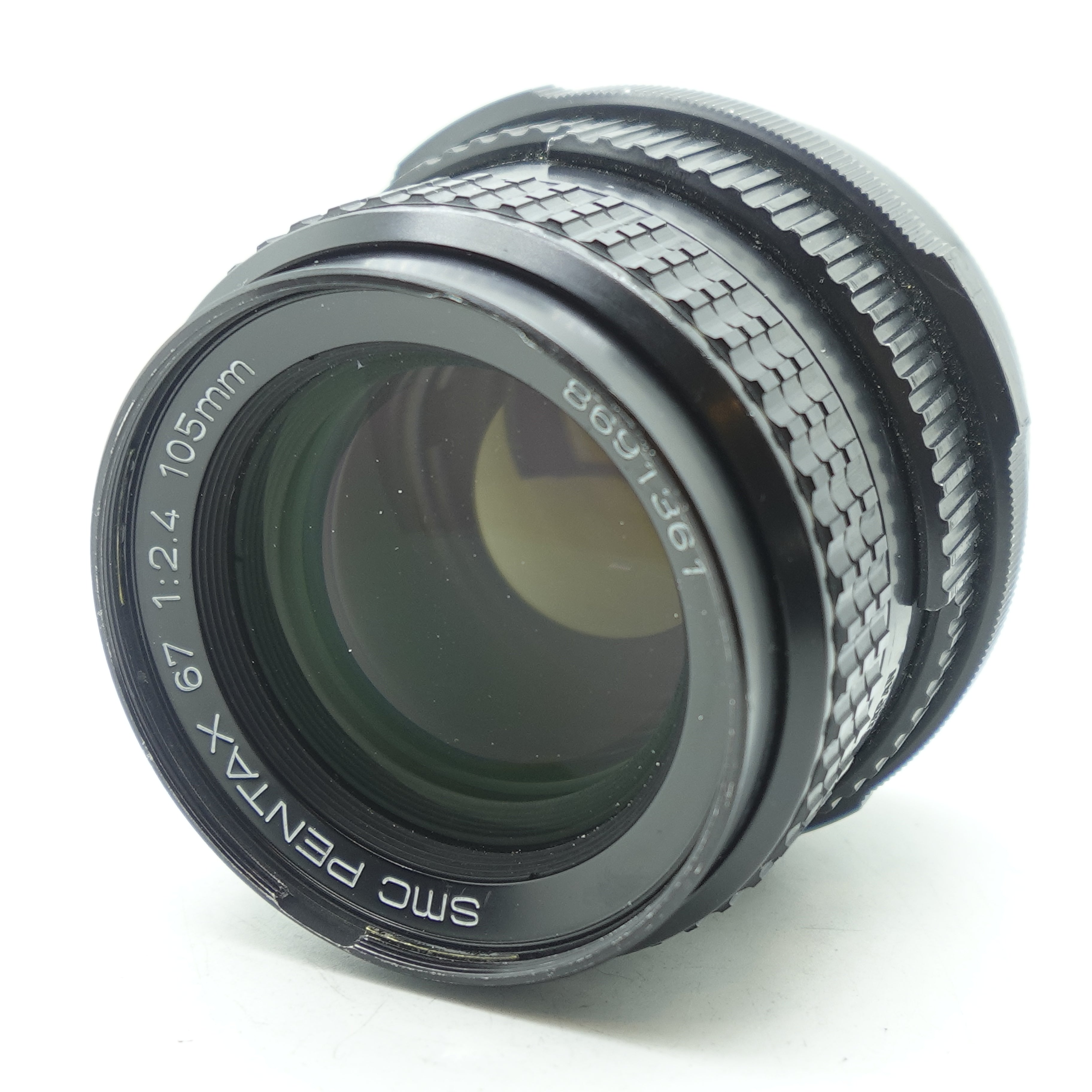 Used Pentax 67 105mm f2.4 SMC Lens for 6x7, 67, 67II | Black | U9