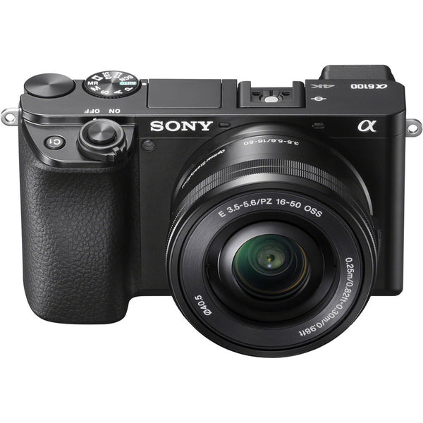 Sony Alpha a6100 Mirrorless Digital Camera with 16-50mm and 55-210mm Lenses