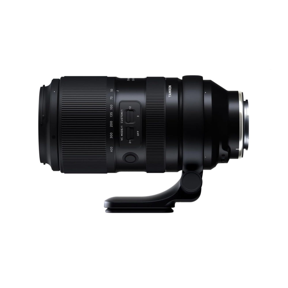 Tamron 50-400mm f/4.5-6.3 Di III VC VXD Lens Compatible with E Mount (Full Frame) Bundle with Tiffen Filter Set + Lens Cap Keeper + Cleaning Kit + Cleaning Cloth (5 Items)