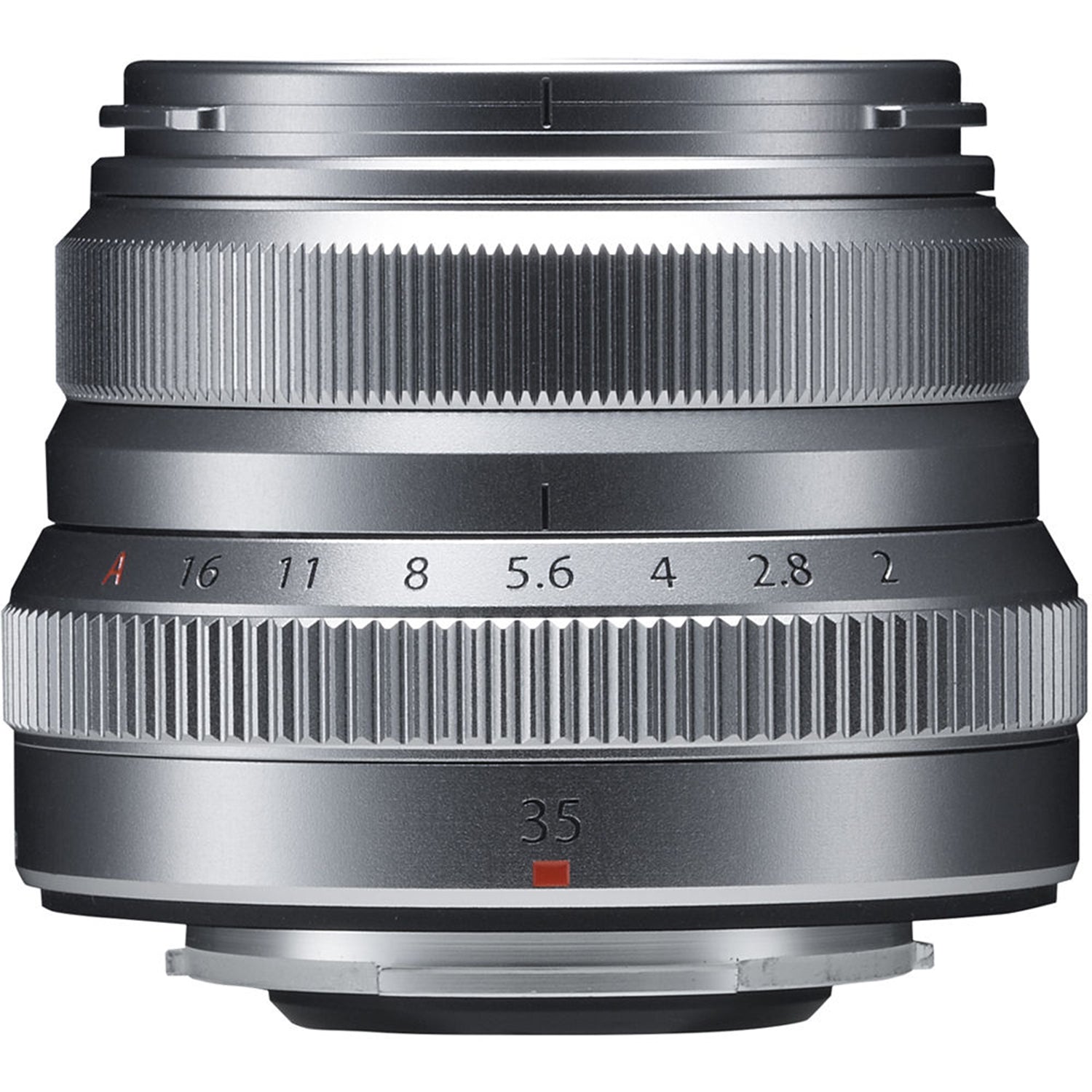 FUJIFILM XF 35mm f/2 R WR Lens | Silver