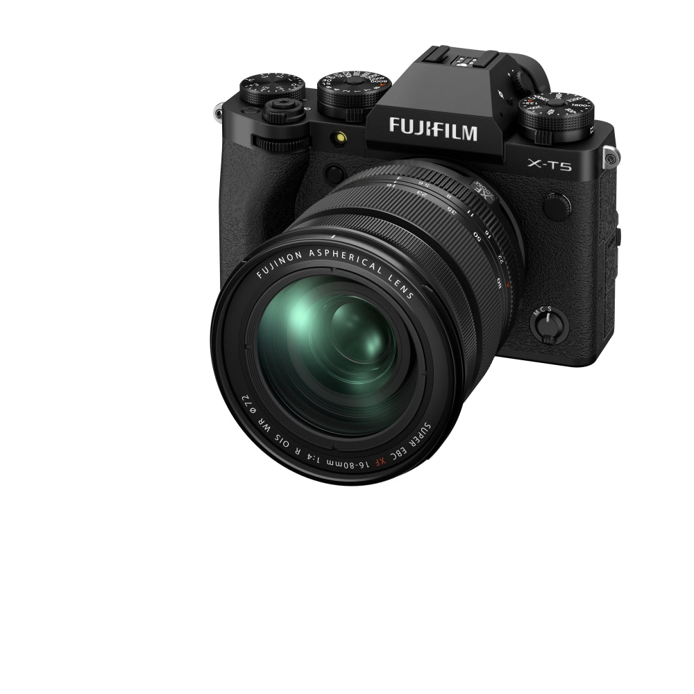 FUJIFILM X-T5 Mirrorless Camera with 16-80mm Lens | Black