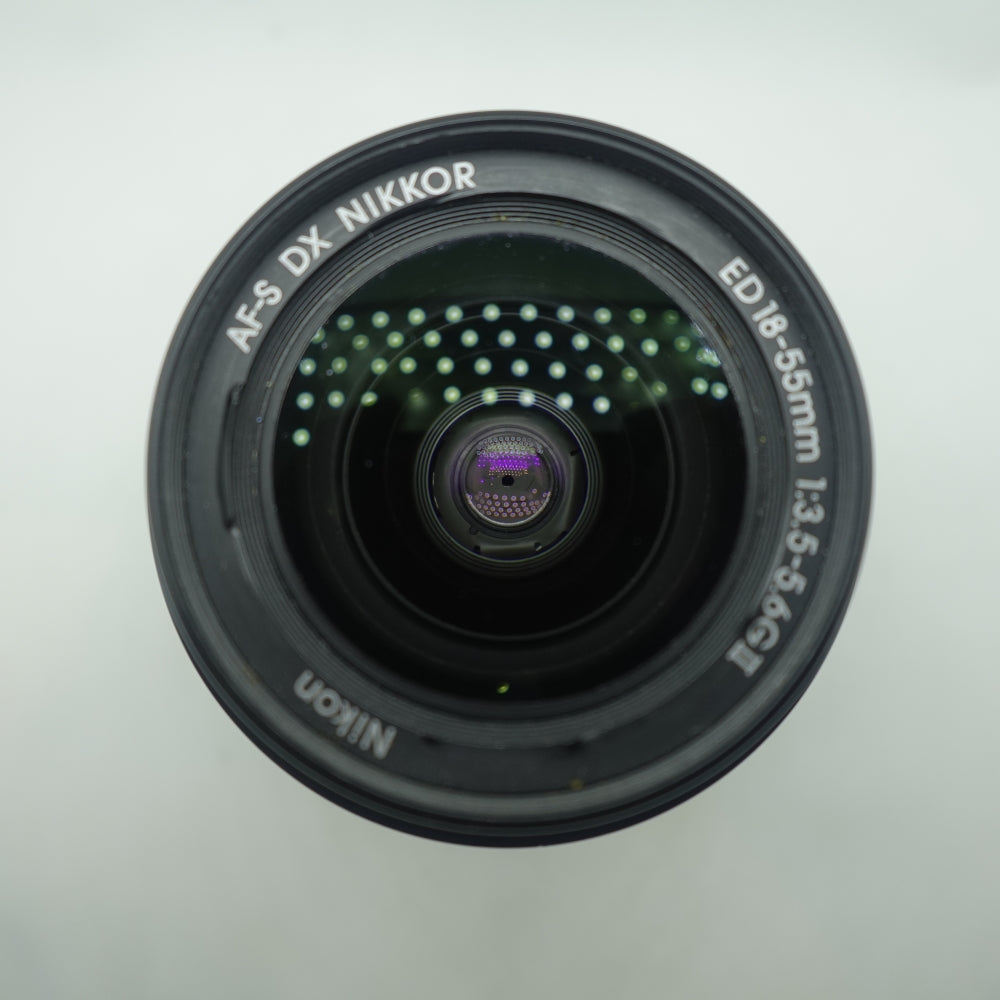 Used Nikon AFs 18-55mm f3.5-5.6 DX VR GII | Black | U8