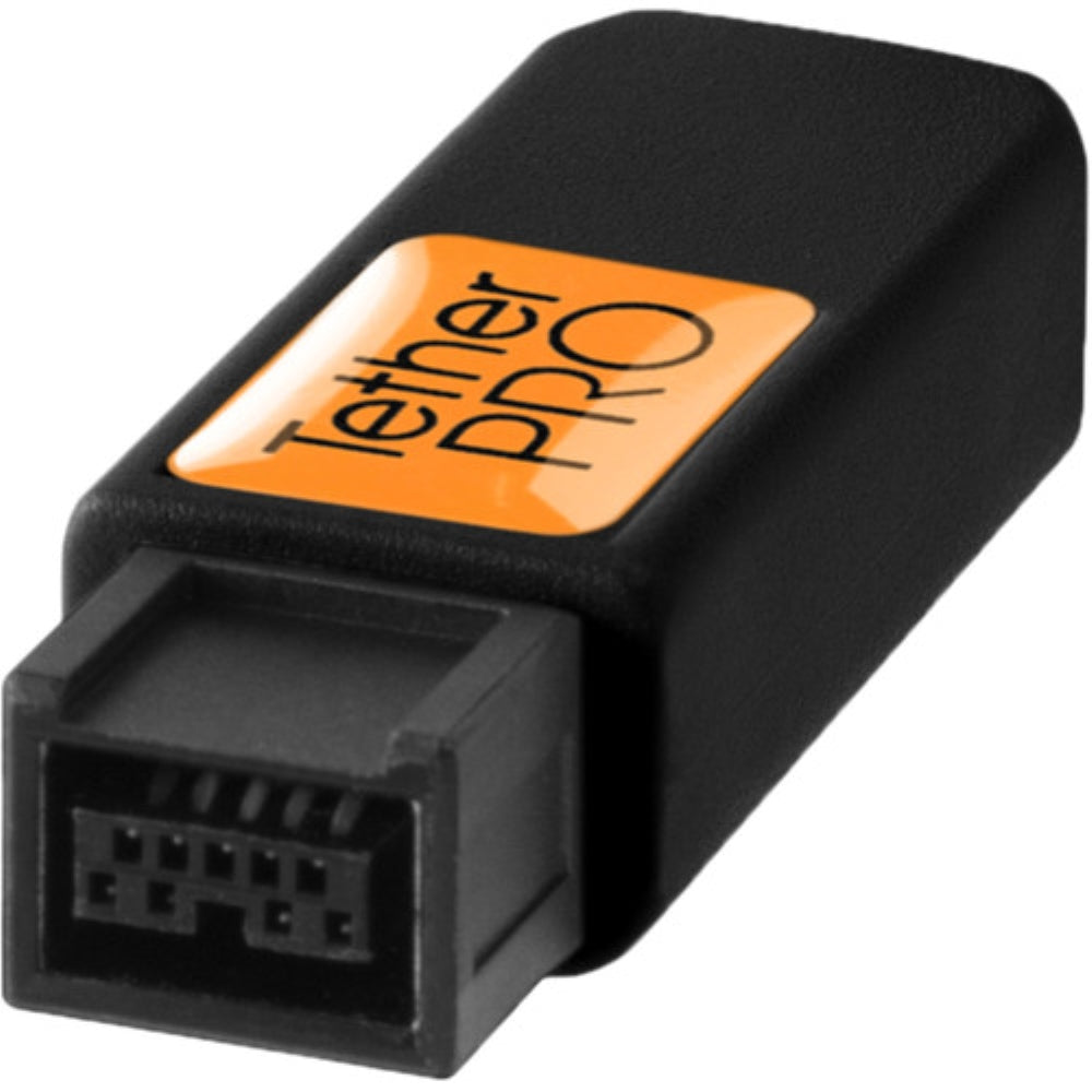 Tether Tools TetherPro FireWire 800 9-Pin to FireWire 800 9-Pin Cable | Black, 15'