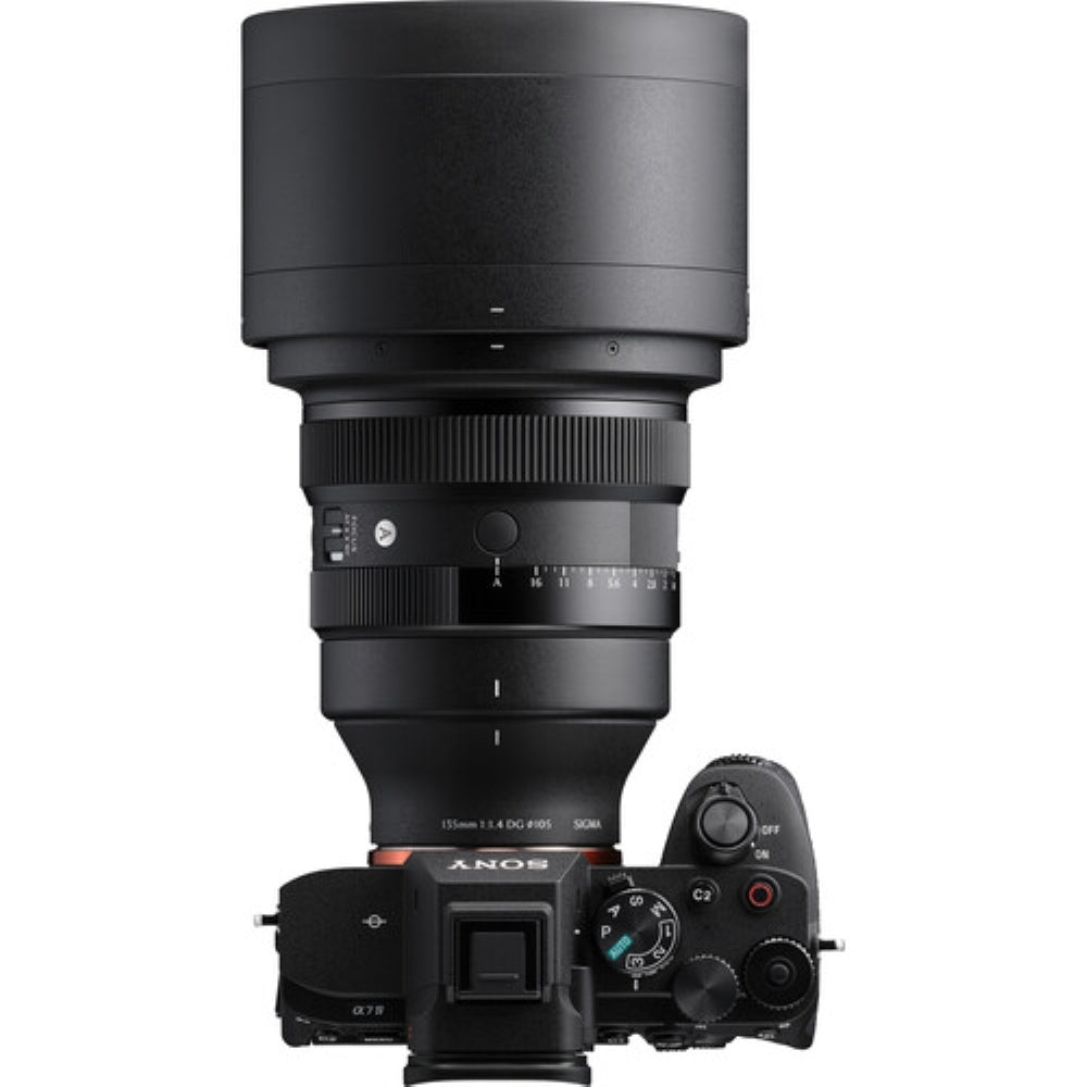 Sigma 135mm f/1.4 DG Art Lens Compatible with Sony E Mount (Full Frame) Bundle with UV Filter + Lens Cap Keeper + Cleaning Kit + Cleaning Cloth (5 Items)