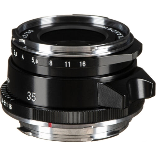 Voigtlander Ultron Vintage Line 35mm f/2 Aspherical Type II VM Lens | Black