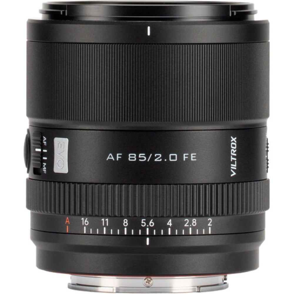 Viltrox AF 85mm f/2 EVO FE Lens Compatible with Sony E Mount Bundle with UV Filter + Lens Cap Keeper + Cleaning Kit + Cleaning Cloth (5 Items)