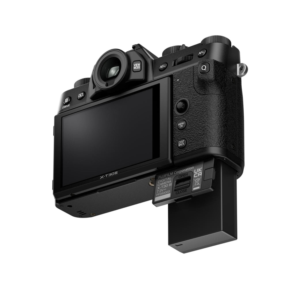 FUJIFILM X-T30 III Mirrorless Camera (Black) Bundle with Sigma 18-50mm