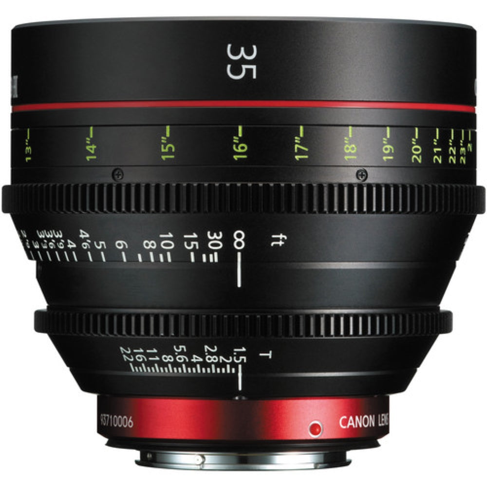 Canon CN-E 35mm T1.5 L F Cinema Prime Lens | EF Mount