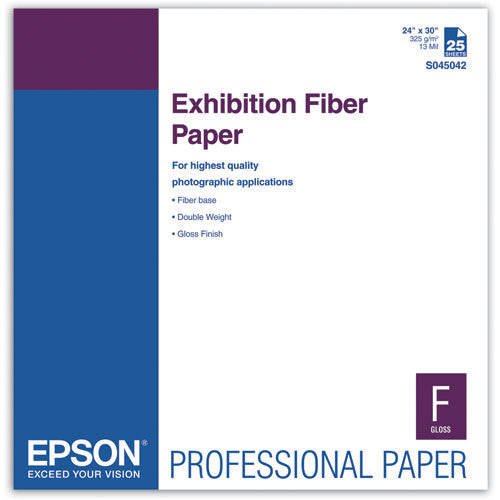 Epson Exhibition Fiber Paper | 24 x 30", 25 Sheets