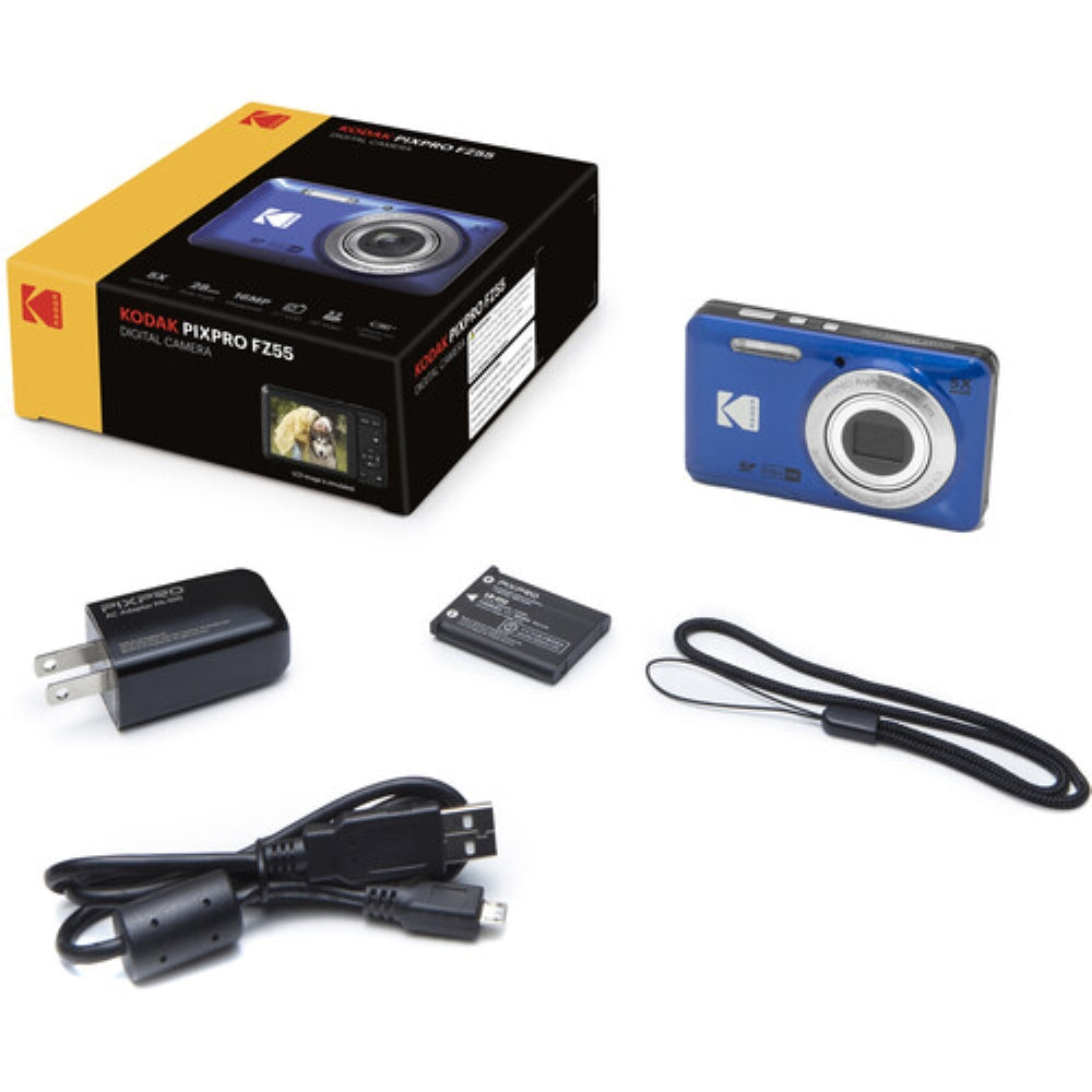 Kodak PIXPRO FZ55 Digital Camera | Blue