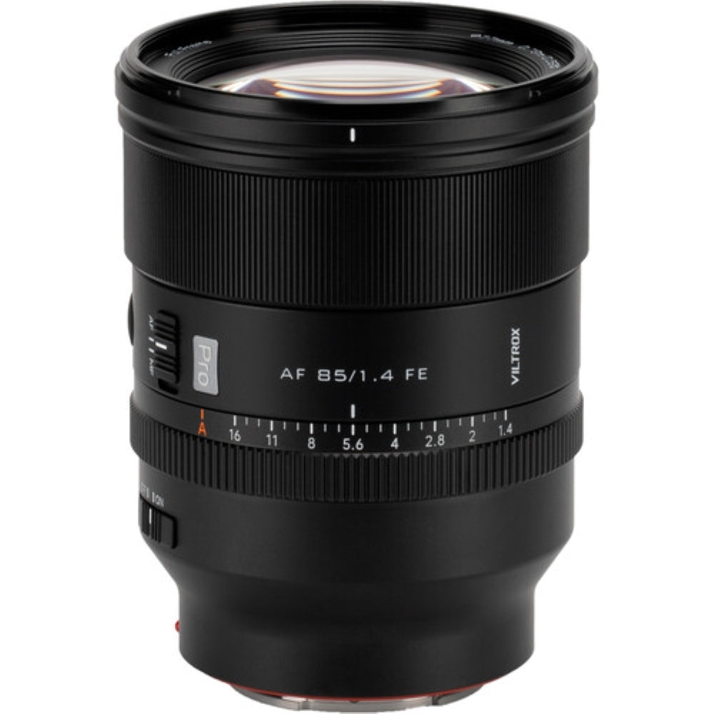 Viltrox AF 85mm f/1.4 Pro FE Lens Compatible with Sony E Bundle with UV Filter + Lens Cap Keeper + Cleaning Kit + Cleaning Cloth (5 Items)