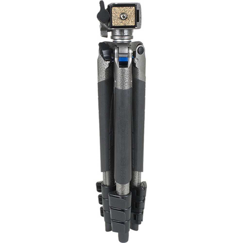 Slik Sprint Mini III Travel Tripod with SBH-100 DQ Compact Ball Head | Gun Metal Gray