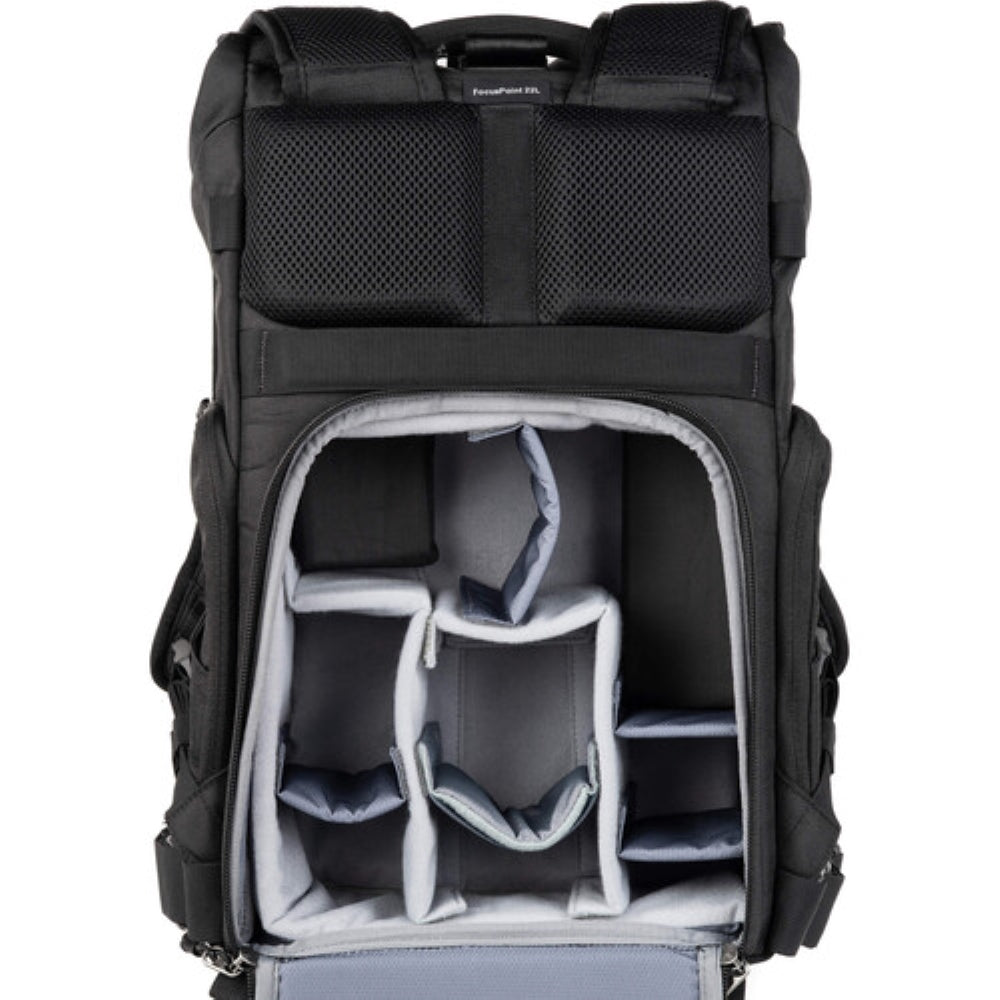 Think Tank Photo FocusPoint Rolltop Camera Backpack | Asphalt Black, 22 L