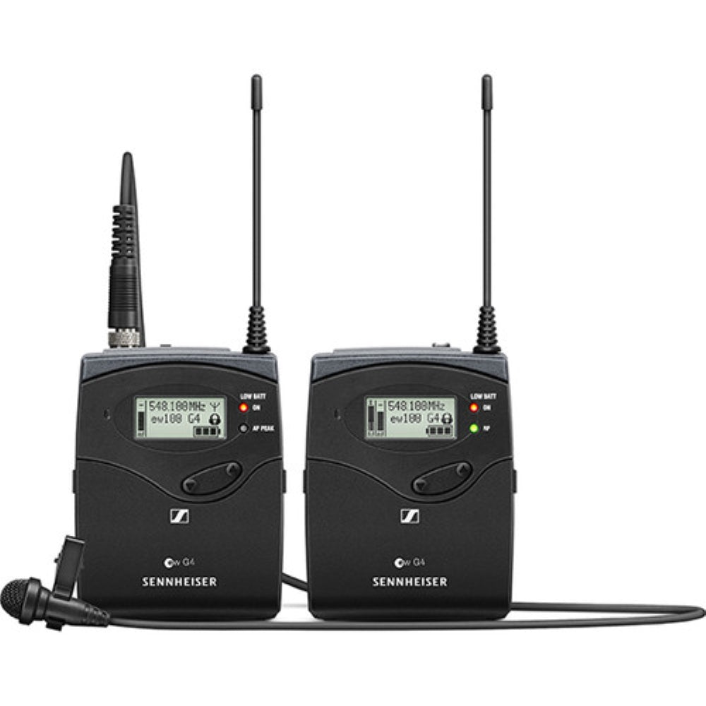 Sennheiser EW 122P G4 Camera-Mount Wireless Cardioid Lavalier Microphone System | A1: 470 to 516 MHz