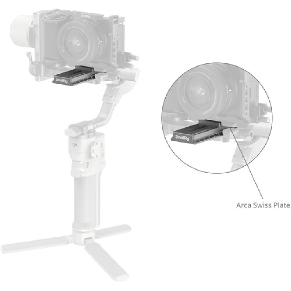 SmallRig Quick Release Plate for DJI RS 4 Mini