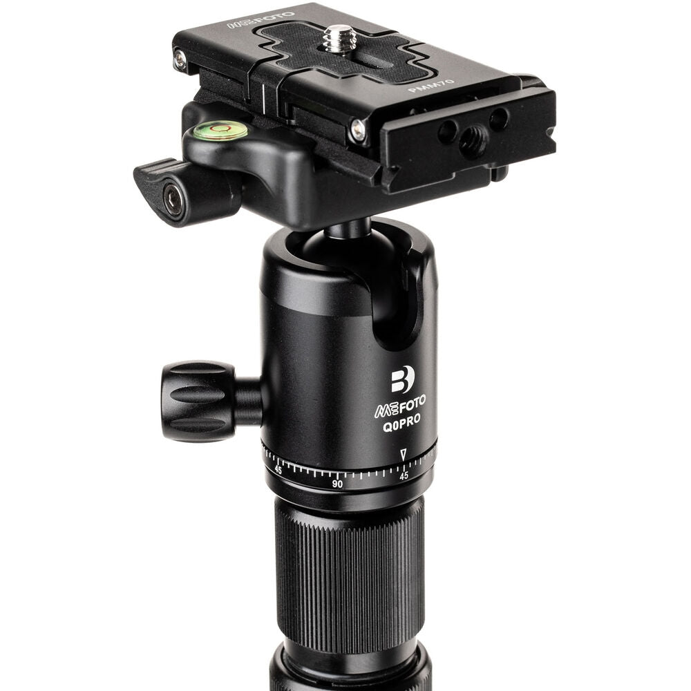 Benro MeFOTO BackPacker Pro 6-in-1 Carbon Fiber Travel Tripod with Photo Ball Head | Black