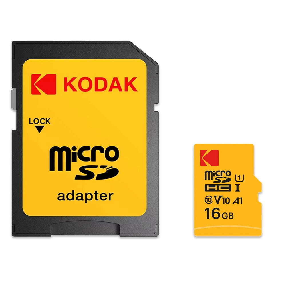 Kodak 16GB microSDHC Memory Card with SD Adapter