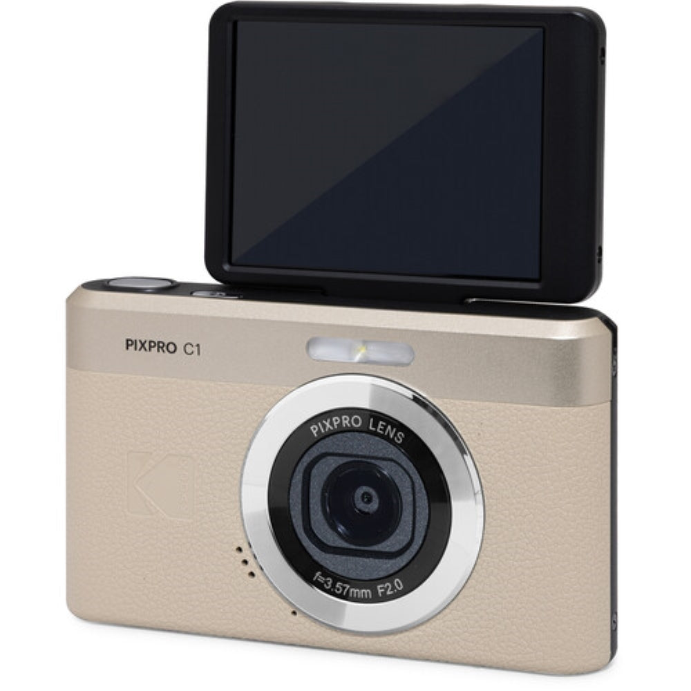 Kodak PIXPRO C1 Compact Digital Camera | Tan