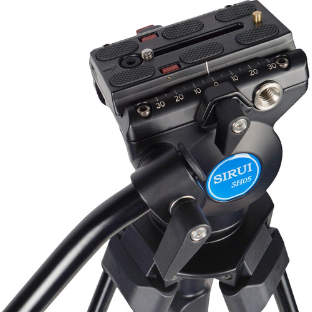 Sirui SH05 Video Tripod & Fluid Head Kit