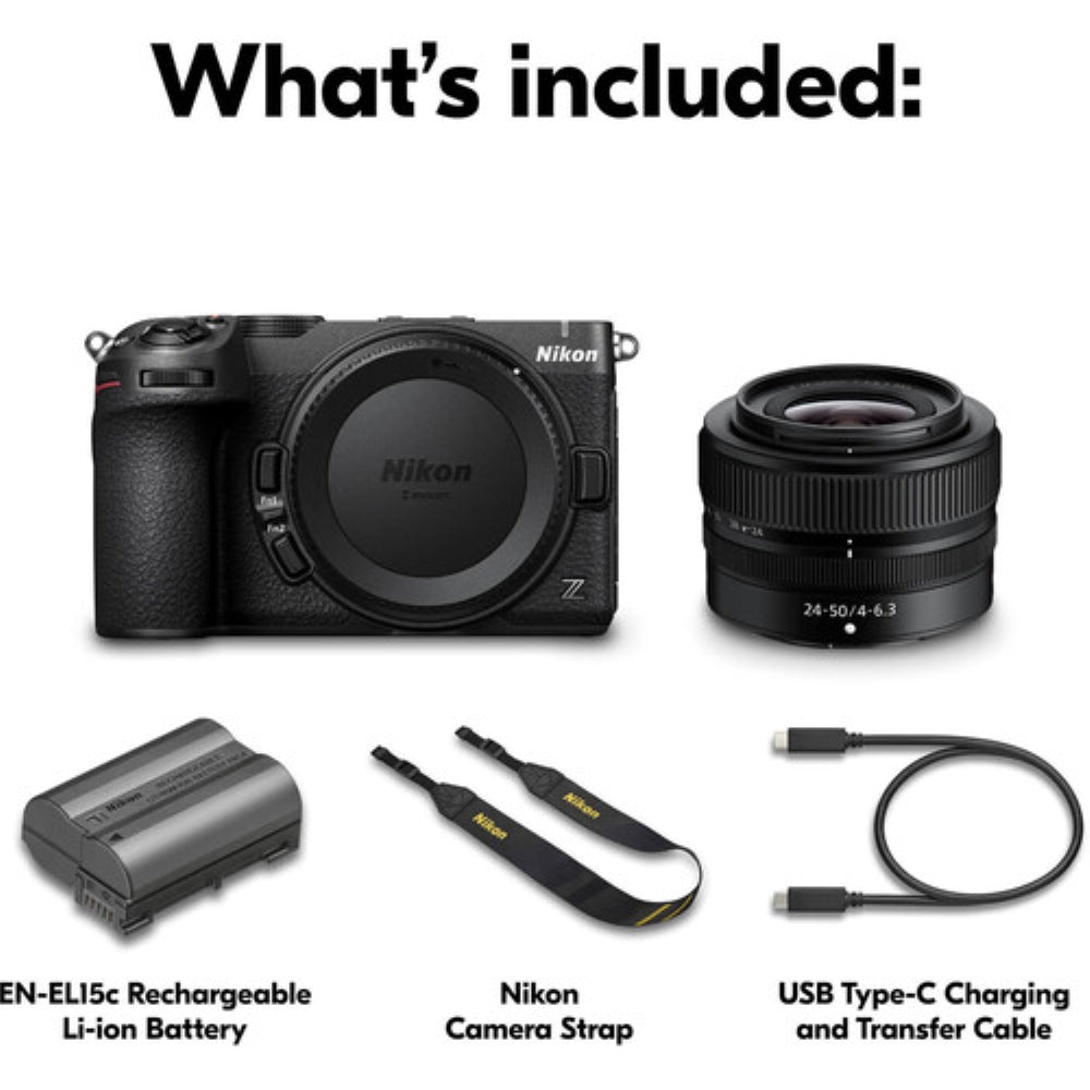 Nikon Z5 IIC Mirrorless Camera with 24-50mm f/4-6.3 Lens | Black