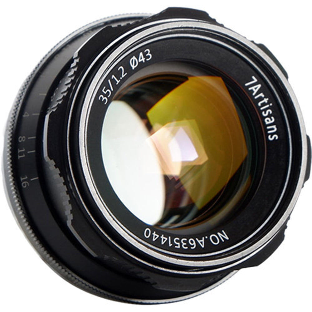 7artisans Photoelectric 35mm f/1.2 Lens for Canon EF-M | Black