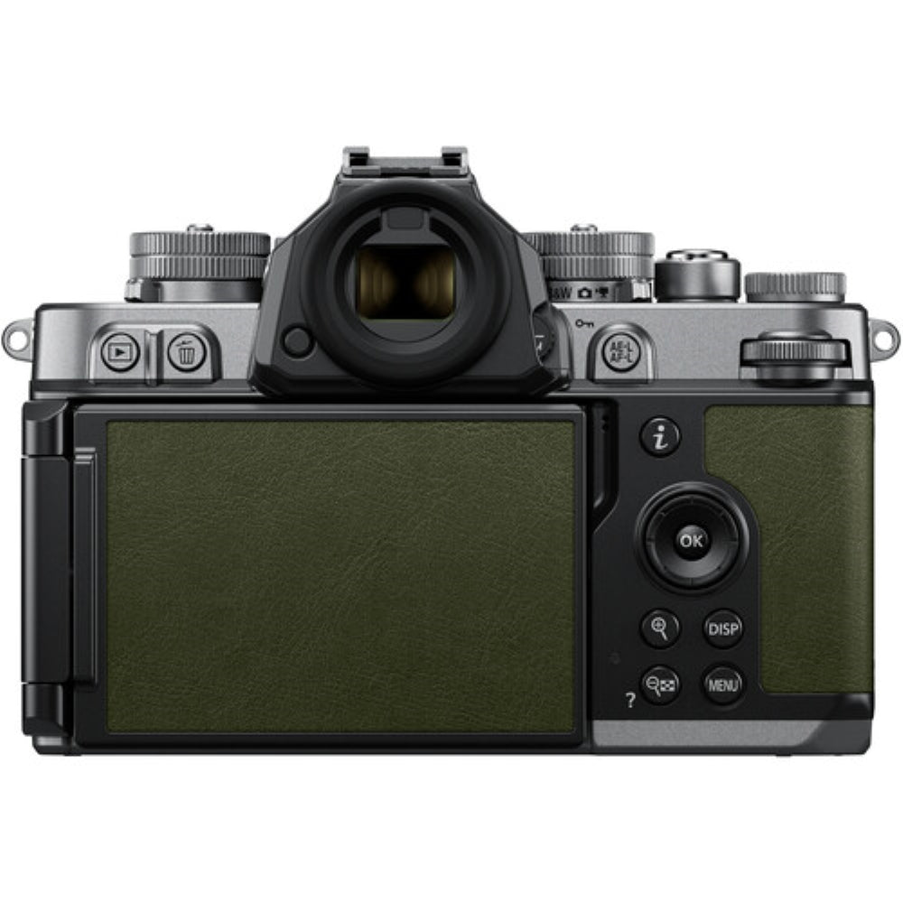 Nikon Zf Mirrorless Camera | Silver & Moss Green