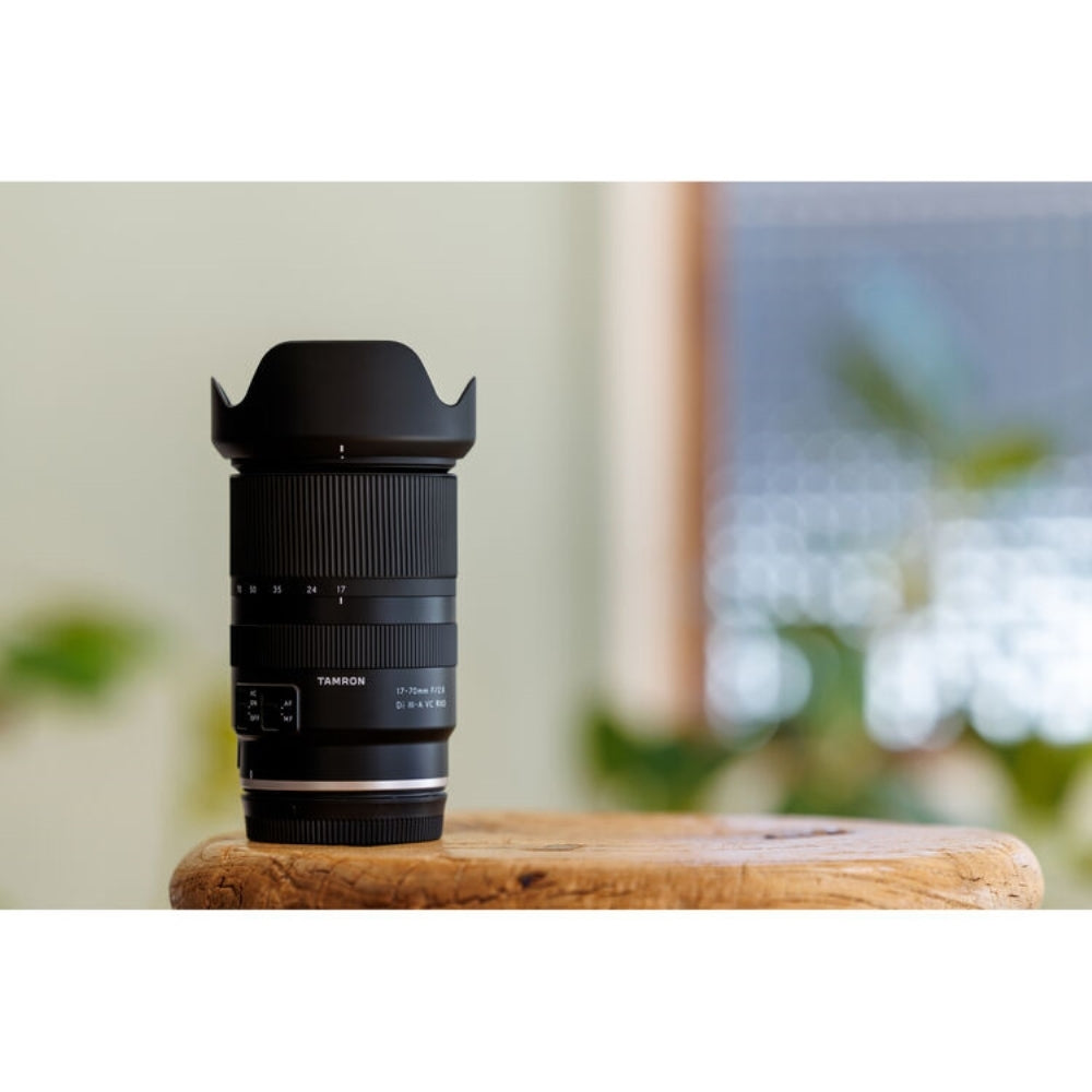 Tamron 17-70mm f/2.8 Di III-A VC RXD Lens Compatible with Z Mount Bundle with UV Filter + Lens Cap Keeper + Deluxe Cleaning Kit - Blower, Lens Pen, Brush & Case + Medium Lens Pouch (6 Items)