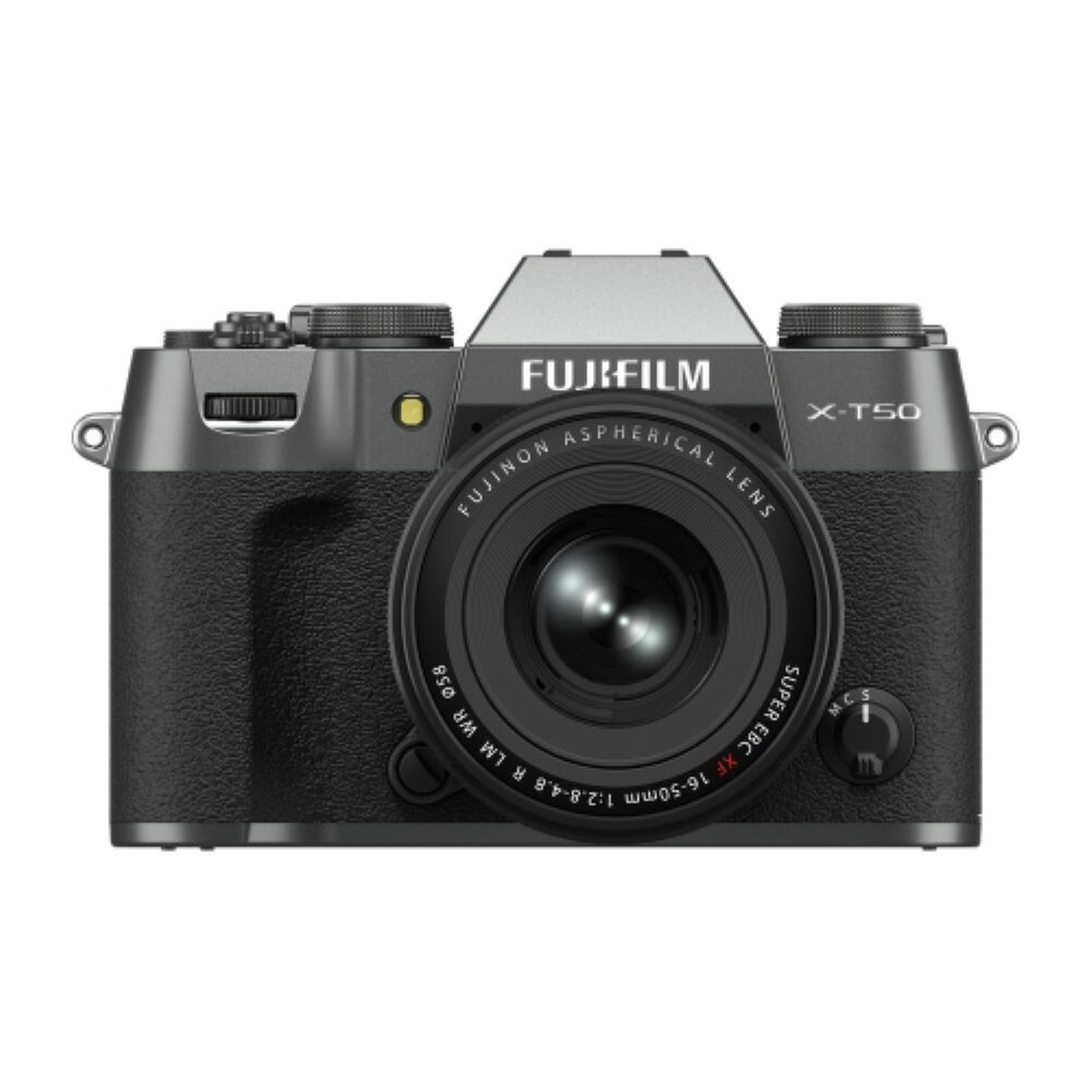 FUJIFILM X-T50 Mirrorless Camera with XF 16-50mm f/2.8-4.8 Lens | Charcoal