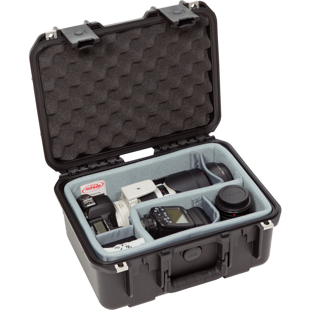 SKB iSeries 1309-6 Case with Think Tank Photo Dividers & Lid Foam | Black