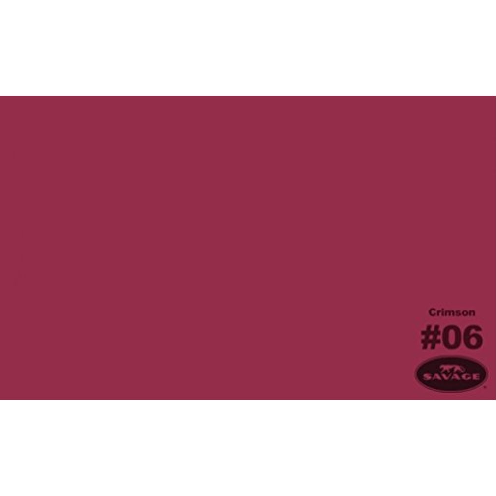 Savage Widetone Seamless Background Paper | 107" x 150', #06 Crimson