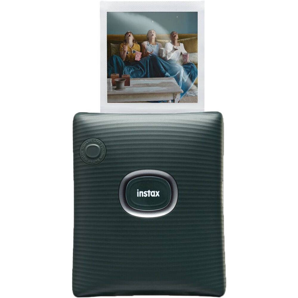 FUJIFILM INSTAX SQUARE LINK Smartphone Printer | Midnight Green