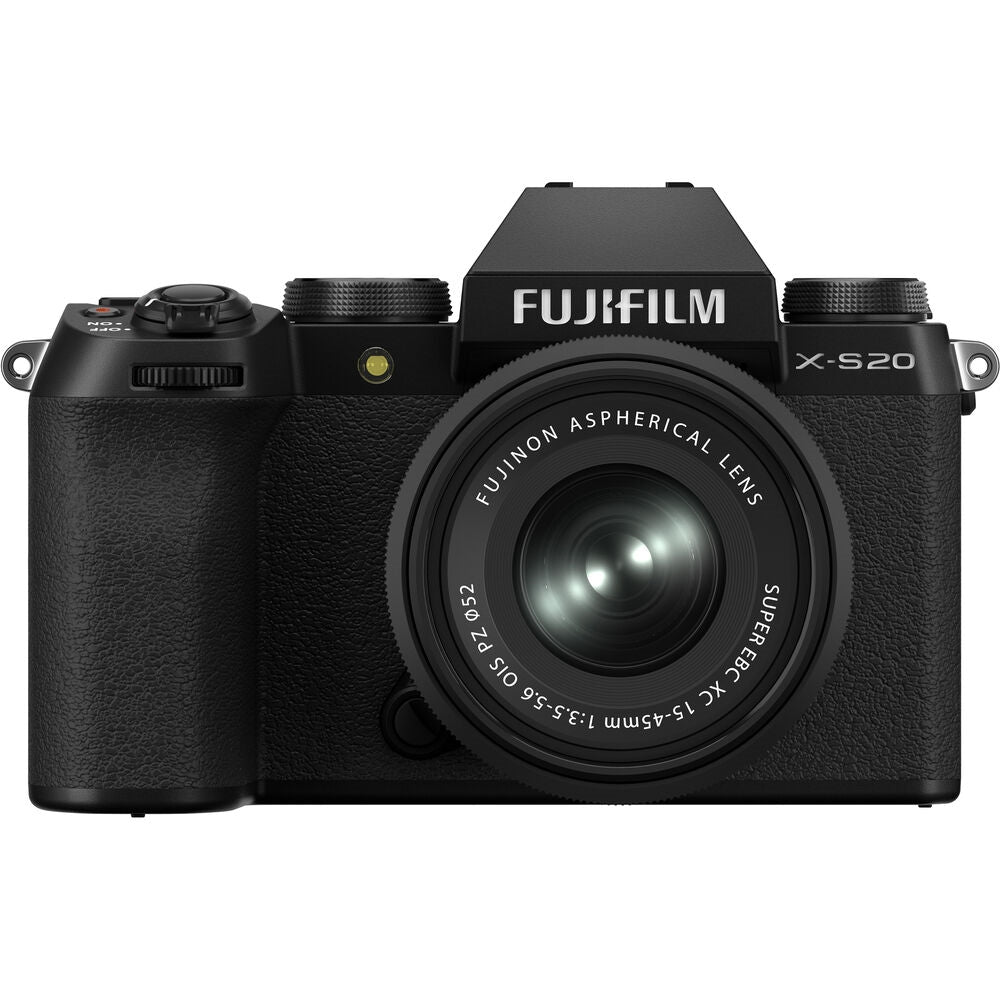 FUJIFILM X-S20 Mirrorless Camera with 15-45mm Lens | Black