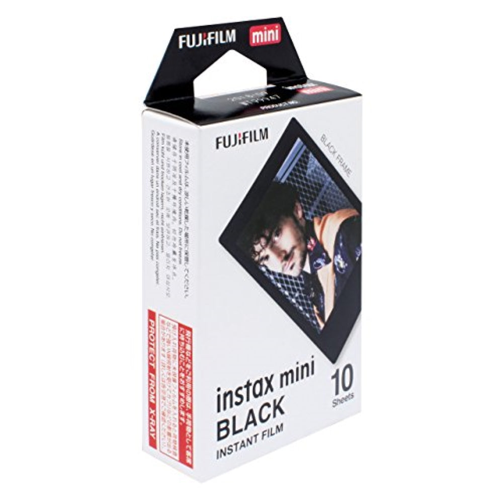 FUJIFILM INSTAX Mini Black Instant Film | 10 Exposures