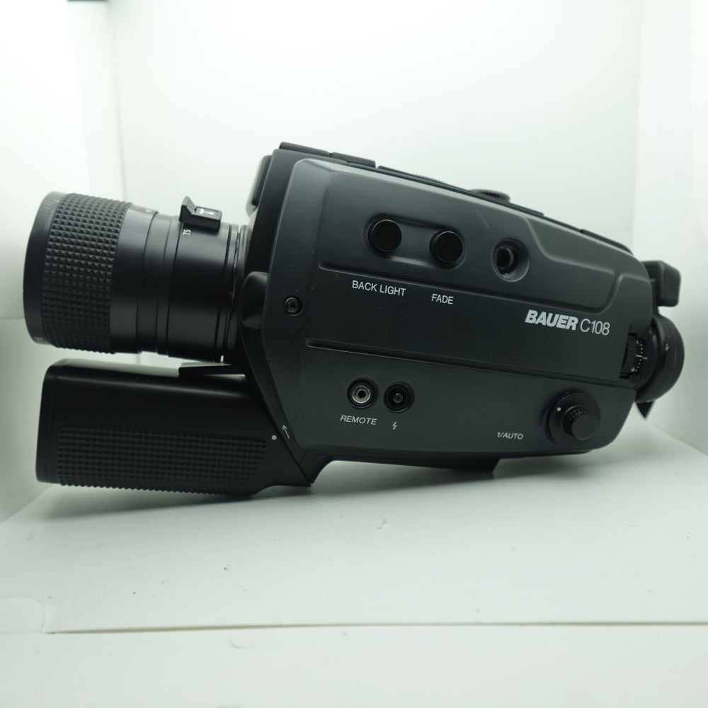Used Bauer C 108 Super 8mm Movie Camera | Grey | U8