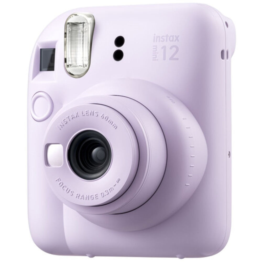 FUJIFILM INSTAX MINI 12 Instant Film Holiday Camera Bundle | Lilac Purple